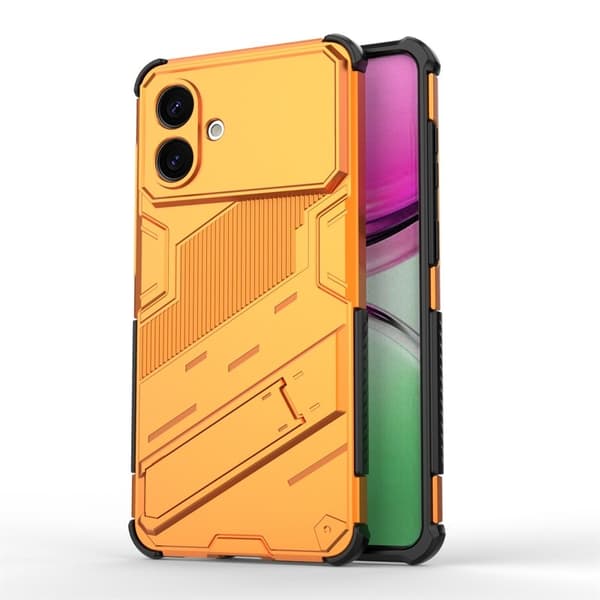 Mobilskal till Samsung Galaxy S26 Plus Plast Stötsäker Med Ställ - Orange