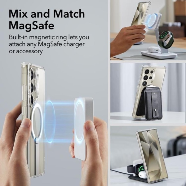 ESR Galaxy S24 Ultra Mobil Taske Magsafe Flickstand Boost Halolock