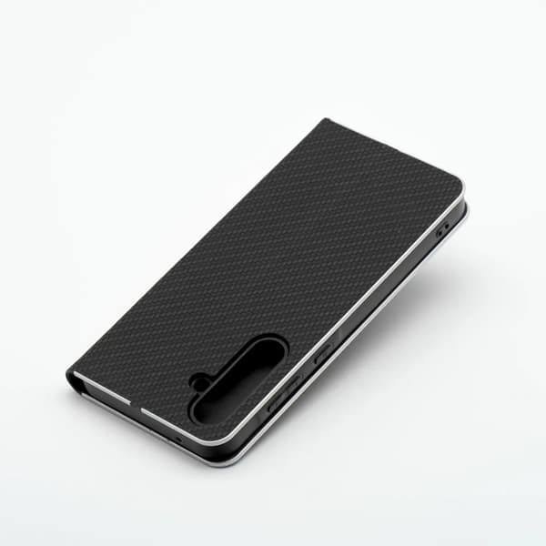 Xiaomi Redmi Note 14 4G Plånboksfodral Luna Carbon - Svart Svart