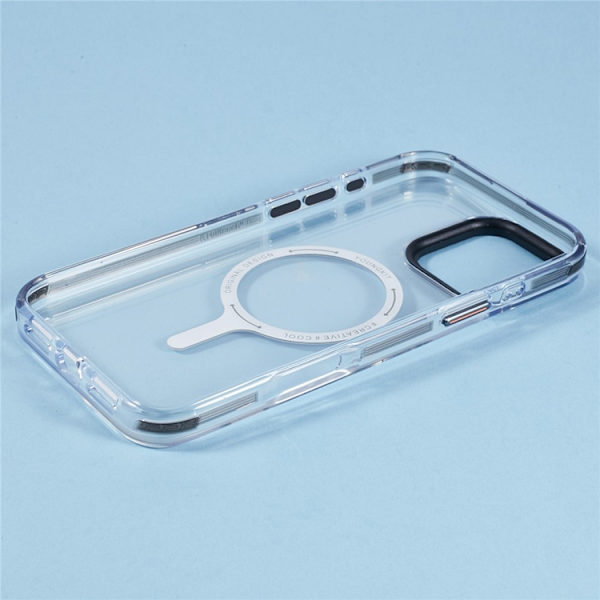 YOUNGKIT Mobilskal till iPhone 16 Pro Max MagSafe Glossy Grå