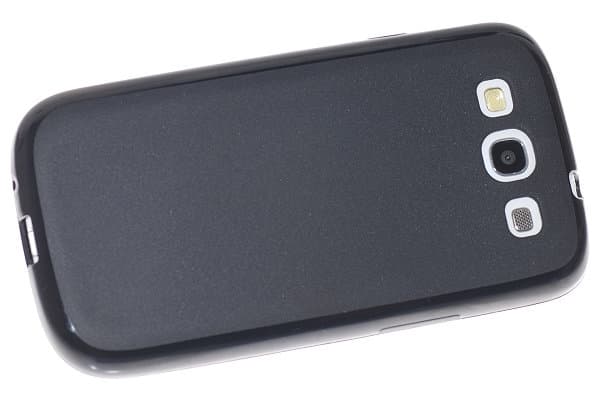 FlexiCase Cover til Samsung Galaxy S3 i9300 (Sort) Black