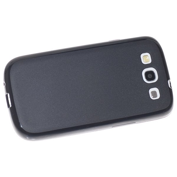 FlexiCase Skal till Samsung Galaxy S3 i9300 (Svart) Svart