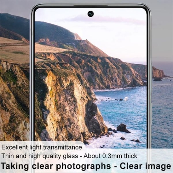 Mocolo [1-Pack] Xiaomi 11T/11T Pro Kameralinsskydd Skärmskydd - Clear