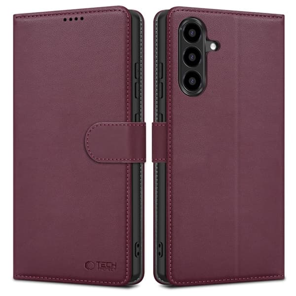 Tech-Protect Galaxy A17 4G/5G Plånboksfodral - Mulberry Lila