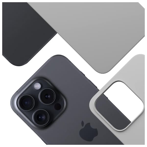 3MK Mobilskal till iPhone 16 Pro MagSafe Silikon Hardy - Titan