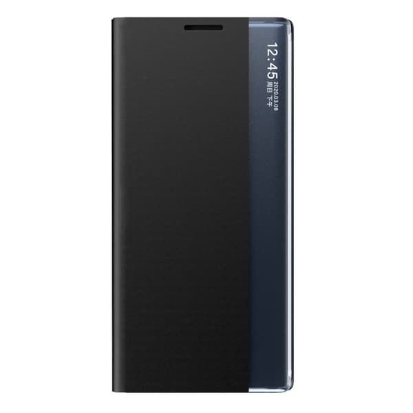 Galaxy A22 4G Mobilcover Sleep Smart Window - Sort Black