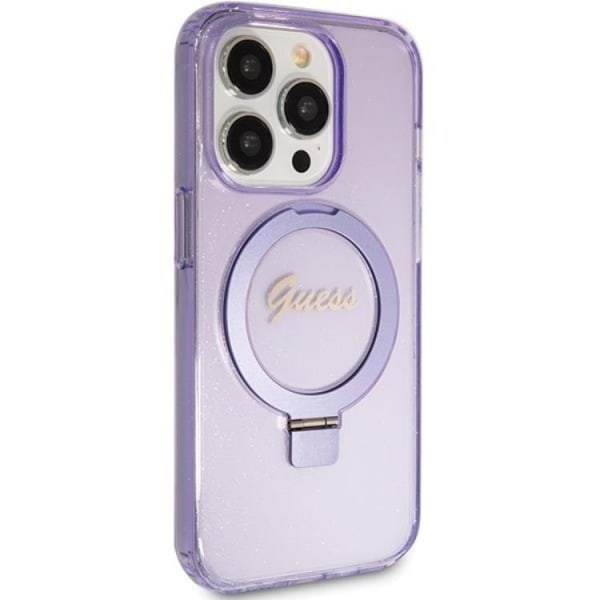 Guess iPhone 15 Pro Max Mobilskal Magsafe Script Glitter