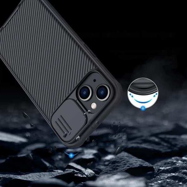 Nillkin iPhone 14 Plus Skal CamShield Pro Magnetic - Blå Blå