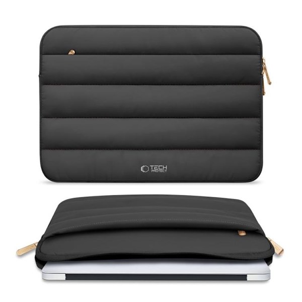 Tech-Protect Datorfodral 13"-14" Fluffy - Svart Svart