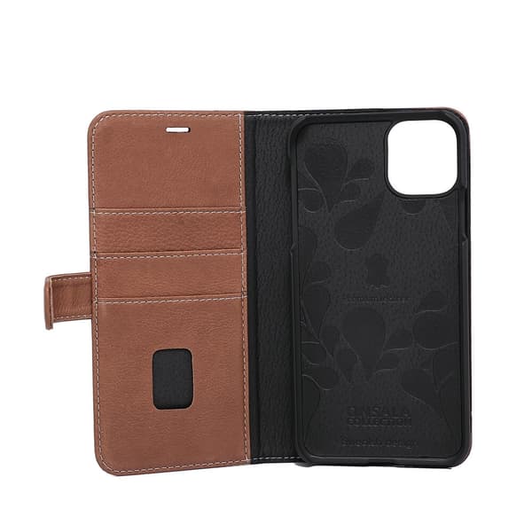 ONSALA Mobilcover Læder Brun iPhone 11 Pro Max Brown