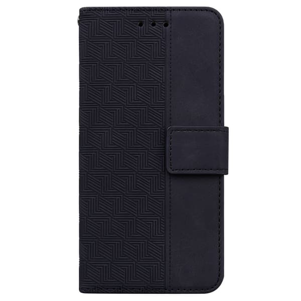 Plånboksfodral för Samsung Galaxy S26 Plus Konstläder med handledsrem - Svart