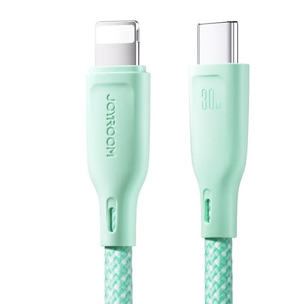 Joyroom USB-A till Lightning kabel Multi-Color 3A 1m - Rosa Rosa