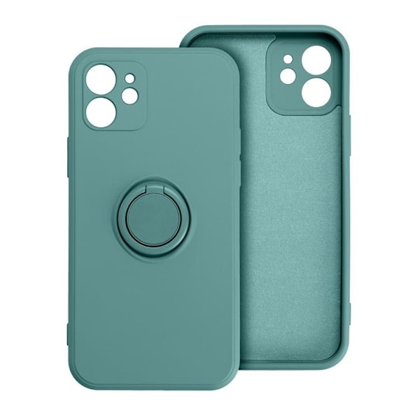 Xiaomi Redmi Note 13 4G Mobilskal Silikon Ring - Grön