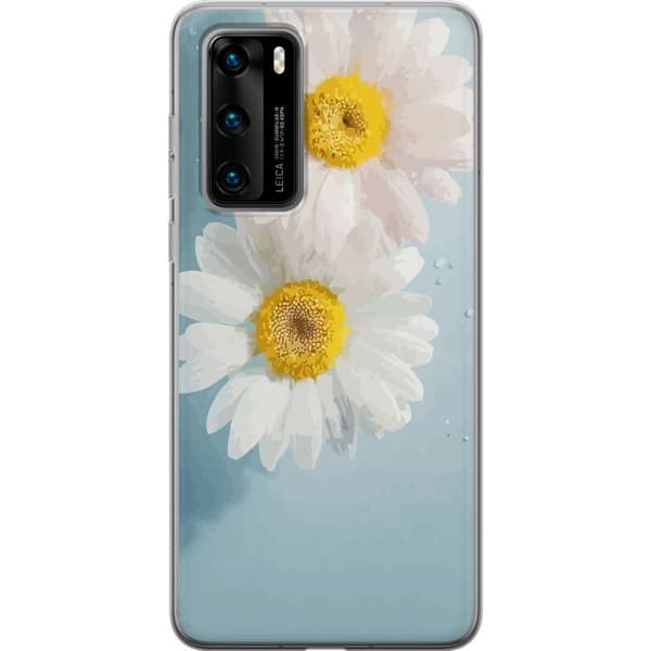 Mobilskal till Huawei P40 med Sommarblommor