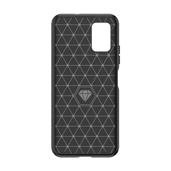 Nokia C300 Mobilskal Carbon Silicone - Svart Black