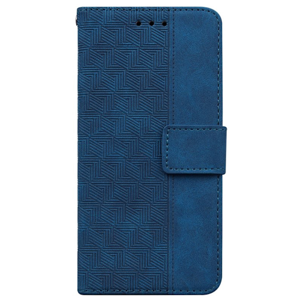 Plånboksfodral för Samsung Galaxy S26 Plus Konstläder med handledsrem - Blå