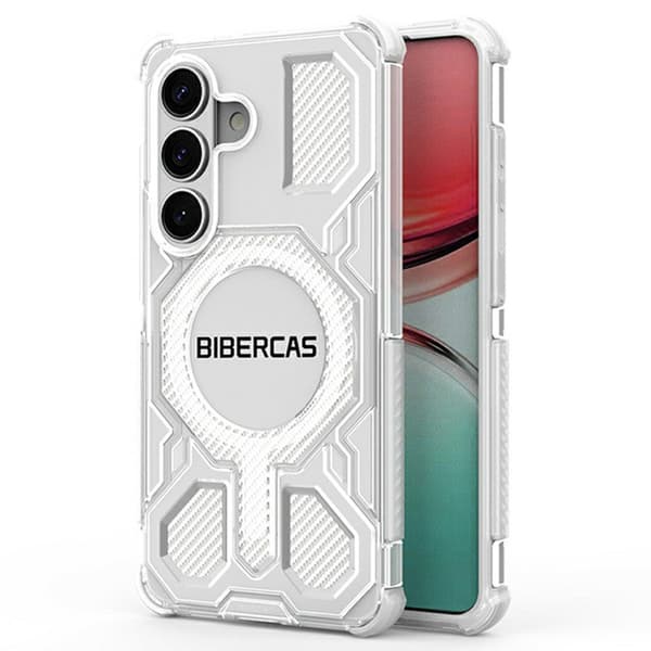 Mobilskal för Samsung Galaxy S26 Magnetiskt TPU + PC - Transparent