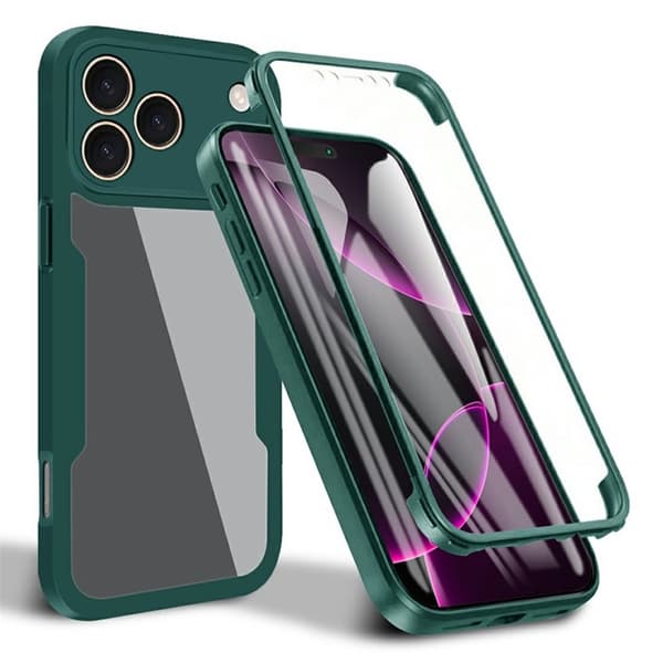 Mobilskal till iPhone 17 Pro Acrylic + TPU - Grön Grön