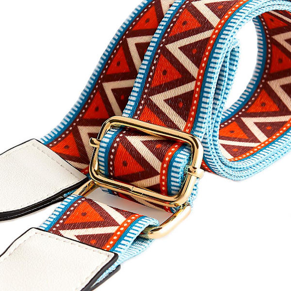 Bom Skulderrem - Strap OrangeWhite White