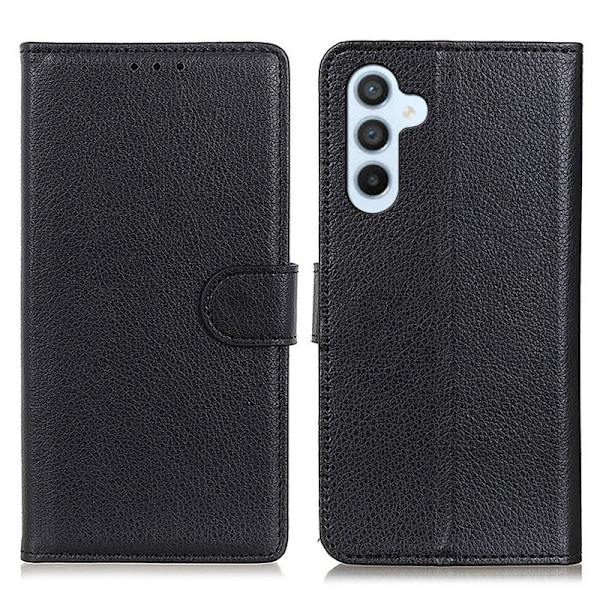 Plånboksfodral för Samsung Galaxy S26 Plus Konstläder - Svart