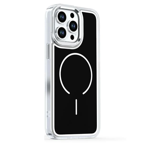 Mobilskal till iPhone 16 Pro Magsafe Electroplated Svart
