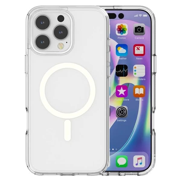 Mobilskal till iPhone 16 Pro MagSafe - Transparent Transparent