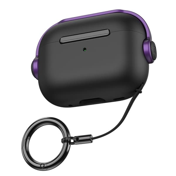 AHASTYLE AirPods Pro/Pro 2 Mobilskal Bluetooth WG109 Lila