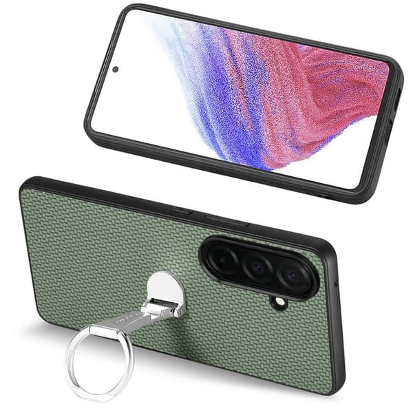 Mobilskal för Samsung Galaxy S26 Plus Kickstand Kortfack - Grön
