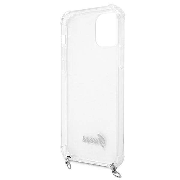 Guess iPhone 12 Pro Max Skal 4G Silver Chain - Silver Silver