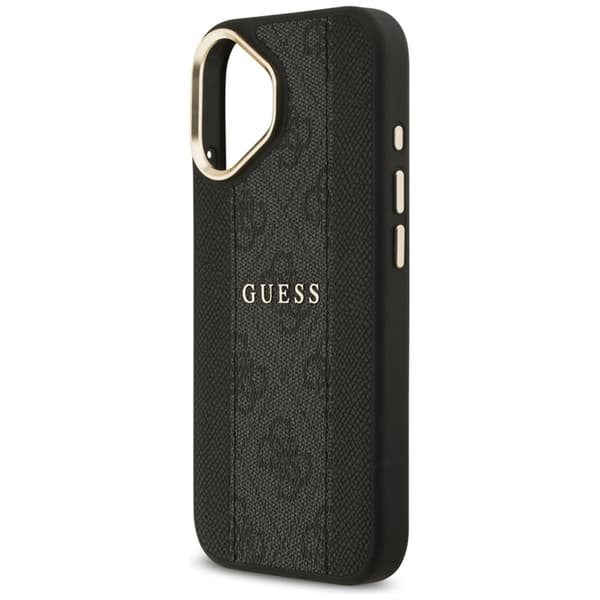 Guess Telefontaske til iPhone 17 Magsafe Stripe - Sort Svart