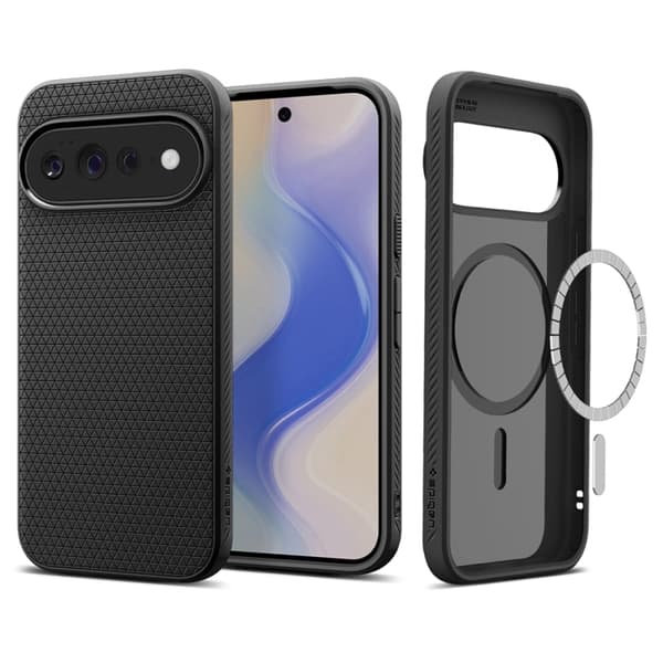 Spigen Mobilskal För Google Pixel 11 Pro XL Magsafe Liquid Air - Matt Svart