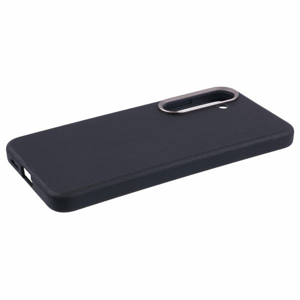 X-LEVEL Mobilskal till Galaxy S25+ MagSafe PU Läder Hård PC Svart