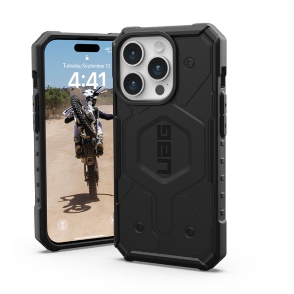 UAG iPhone 15 Pro Mobiltaske Magsafe Pathfinder - Sort