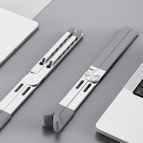 Tech-Protect ULS300 Universal Stativ För Bärbar Dator - Silver Silver