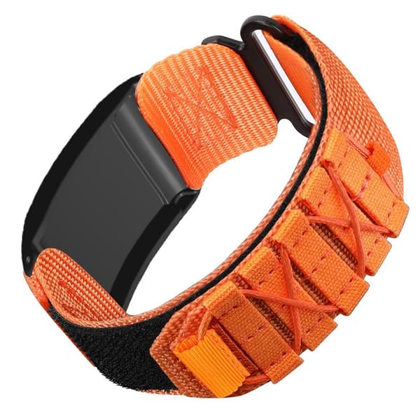 Whoop 4.0 Armband med Protective Mobilskal Nylon - Orange Orange