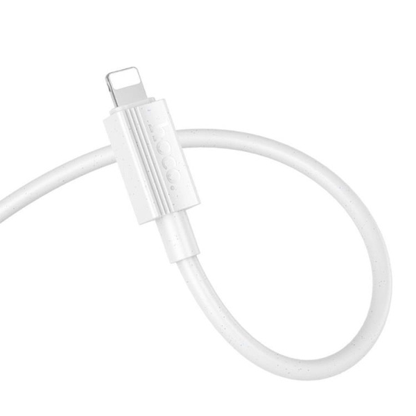 Hoco USB-C til Lightning 1m Kabel 27W X107 - Hvid Vit