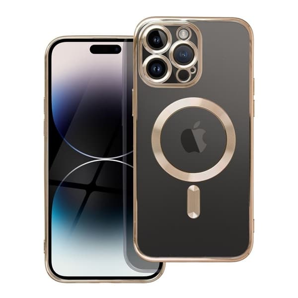 Telefontaske til iPhone 16 Pro Max MagSafe Electro - Guld Guld