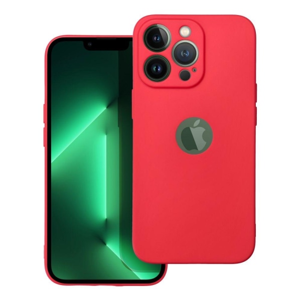 Forcell iPhone 14 Pro Skal Soft Mjukplast Röd