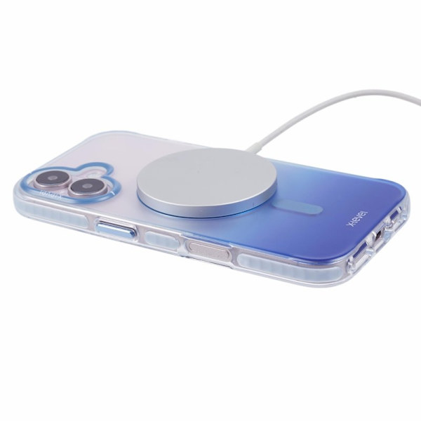 X-LEVEL Mobilskal till iPhone 16 MagSafe TPU Gradient Blå