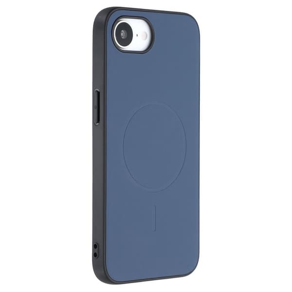 X-LEVEL Mobilskal till iPhone 16e MagSafe PC TPU PU Bakcover - Blå