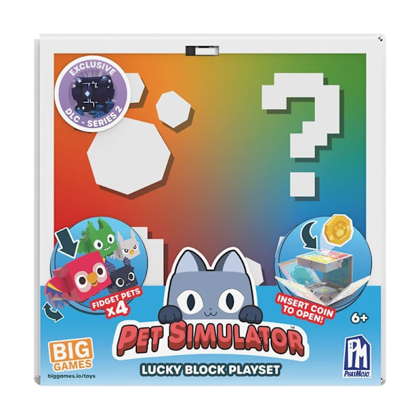 ROBLOX Pet Simulator Lucky Box Playset 4pk S2