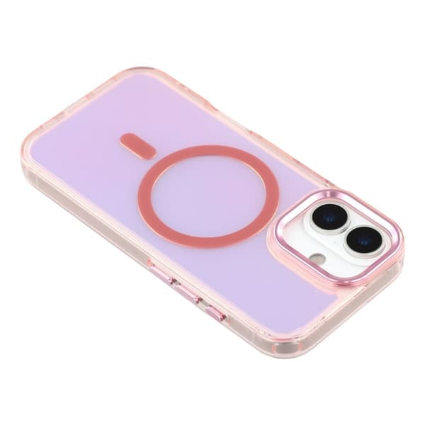 Mobilskal till iPhone 17 MagSafe Färgbyte TPU - Rosa Rosa