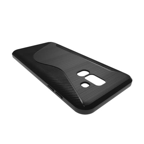Flexicase Mobilcover Til Samsung Galaxy A6 Plus (2018) - Sort Black