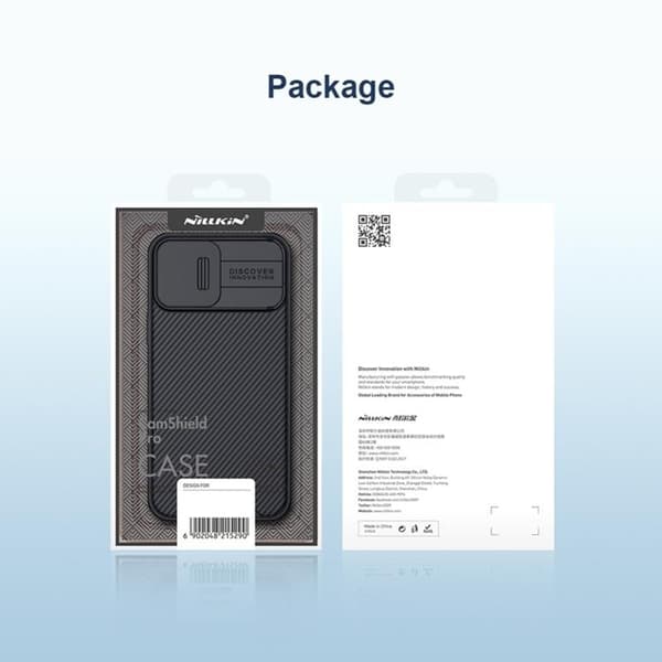Nillkin iPhone 14 Pro Skal Camshield Pro - Vihreä Grön