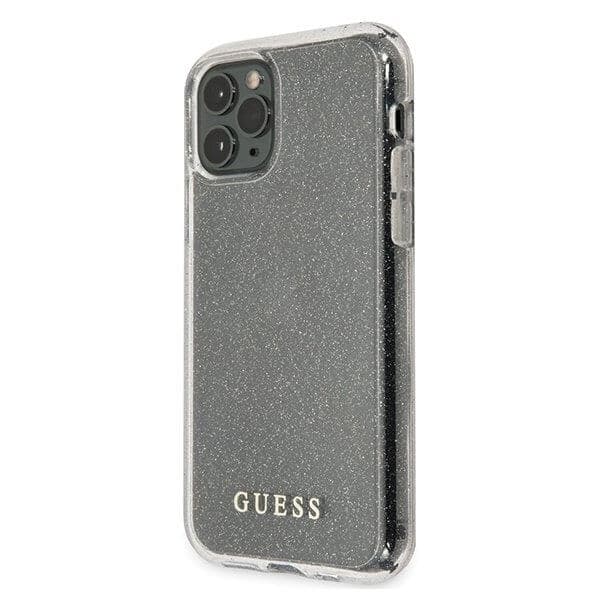 Guess iPhone 11 Pro Max cover Glitter - Sølv Silver