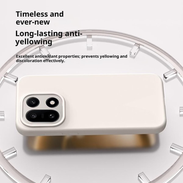 Mobilskal till OnePlus 15 5G Silikon Skin-Friendly - Grå Grå