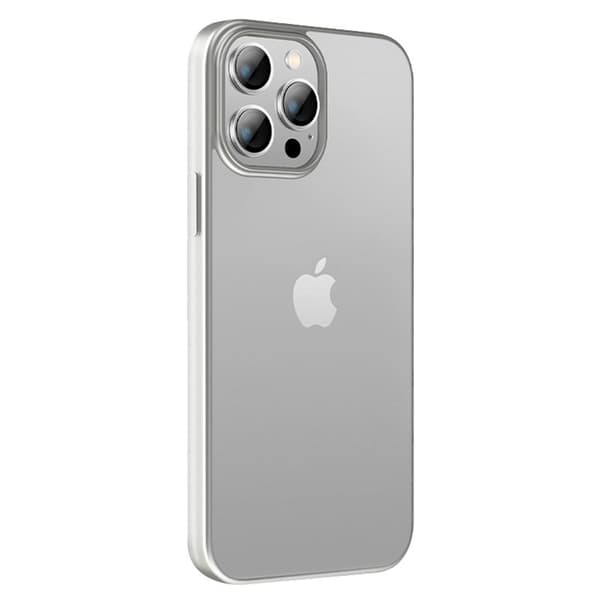 X-LEVEL Mobilskal till iPhone 14 Pro Max Nature Color Silver Ultra Slim