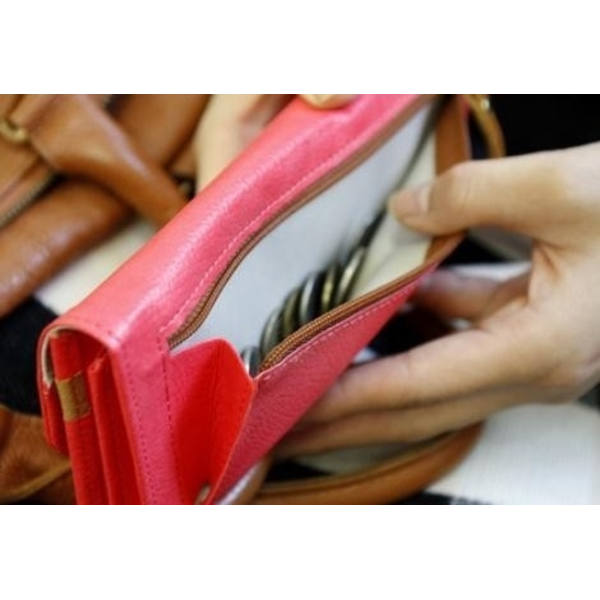 Lucid Plenty Wallet Plånboksfodral - Korall Svart