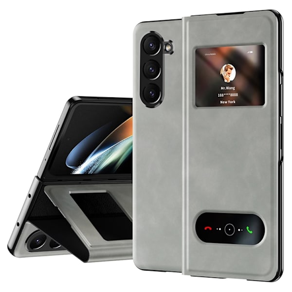 Mobilskal till Galaxy Z Fold6 View Window - Vit Vit