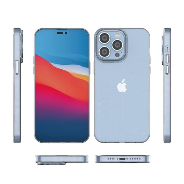 iPhone 14 Pro Skal Anti-Scratch TPU - Transparent Transparent